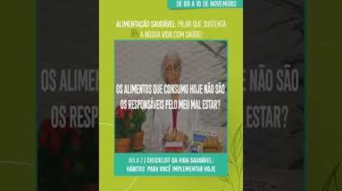 Alimentação saudável: pilar que sustenta a nossa vida com saúde!