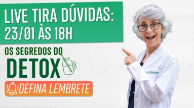 Live Tira Dúvidas: Os segredos do Detox 💦