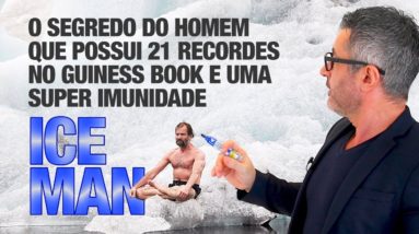 MÉTODO WIM HOF: ele ficou 1h52min imerso em gelo 🤯❄