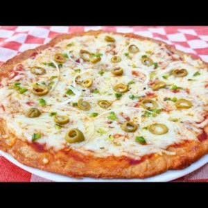 Pizza ZERO CARBOIDRATOS Deliciosa! FÁCIL, BARATA e Poucos Ingredientes (Sem Trigo e Low Carb)