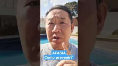 AFASIA, O QUE É? COMO PREVENIR #shorts