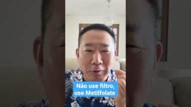 NÃO USE FILTRO, USE METILFOLATO E CAPSULA DA BELEZA|Peter Liu  #shorts