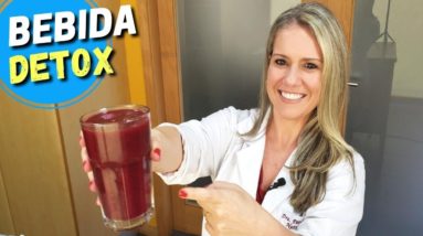 EMAGRECER, FÍGADO, CORAÇÃO, INTESTINO - Suco DETOX Fácil, Barato e Gostoso!