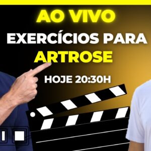 Exercícios para quem tem ARTROSE - Live com Aurélo Alfieri