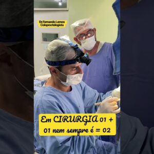 Imprevistos e Surpresas durante a Cirurgia ! Dr.Fernando Lemos - Planeta Intestino
