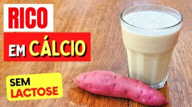 LEITE VEGETAL GOSTOSO, RICO EM CÁLCIO e SUPER SAUDÁVEL! Fácil, Barato e Sem Lactose - 100% Natural