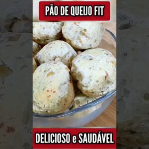 Pão de Queijo Fit - DELICIOSO e MENOS CALORIAS - Fácil, Rápido e Saudável (Sem Glúten)