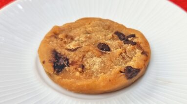 Só 2 MINUTOS! Cookie MARAVILHOSO, SEM AÇÚCAR E TRIGO - Fácil, Rápido e Saudável