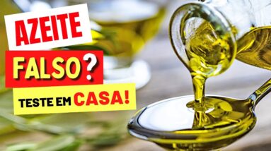 SEU AZEITE É FALSO? Faça o TESTE EM CASA - É muito Simples!