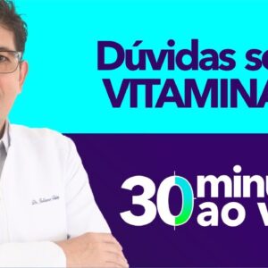 Tire suas dúvidas sobre VITAMINA B9 com o Dr Juliano Teles | AO VIVO