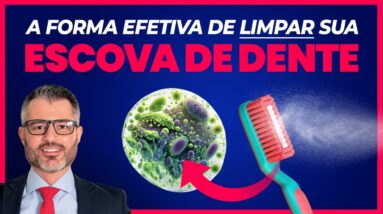 Use essa SOLUÇÃO para higienizar sua ESCOVA DE DENTE 🪥✨ [DICA #158]