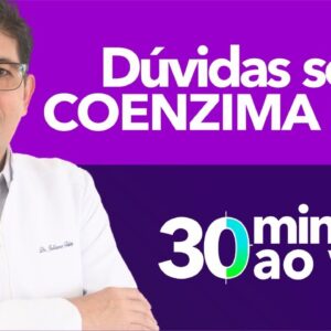 Tire suas dúvidas sobre COENZIMA Q10 com o Dr Juliano Teles | AO VIVO
