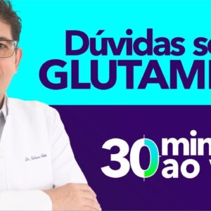 Tire suas dúvidas sobre GLUTAMINA com o Dr Juliano Teles | AO VIVO