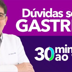 Tire suas dúvidas sobre GASTRITE com o Dr Juliano Teles | AO VIVO